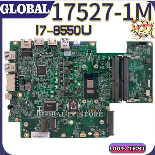 KEFU for ACER BIKBILL laptop motherboard BIKBILL/CARTIER238I 17527-1M motherboard mainboard test OK I7-8550U