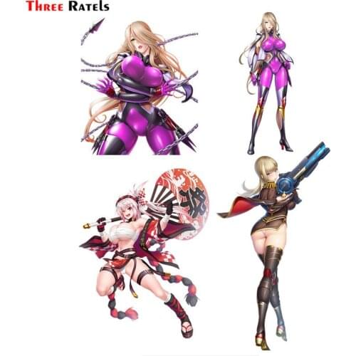 Three Ratels F602 Tekkain Kaworu Taimanin Car Body Sticker PVC Figure Decal