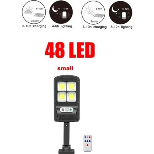 Tabular oblong Solar Street Lights Outdoor Solar Lamp With 3 Mode Waterproof Motion Sensor Security Lighting for Garden Patio Pa