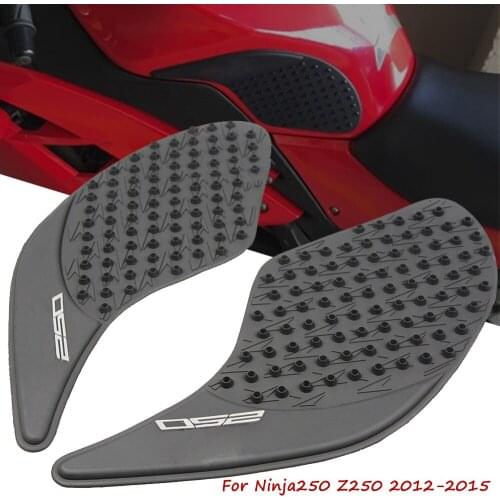 OLPAY Motorcycle Gas Tank Side Traction Knee Protector Anti Slip Pad For Kawasaki Ninja250 Z250 2012-2015