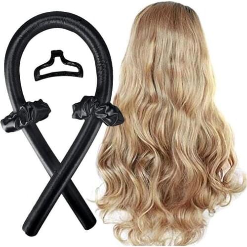 Heatless Curling Rod Headband Foam Curler Sponge No Heat Curling Stick Big Wave Curler Lazy Curler No Heat Curling Iron