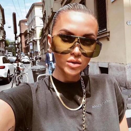 Big Frame Sunglasses Womens 2020 new European and American Red Sunglasses women sunglasses womens fashion