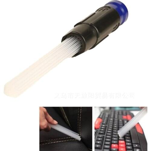 1PC Dusty Brush Vacuum Cleaner Multifunction Straw Tube Dust Dirt Remover Brush Portable Universal Vacuum Cleaning Tool