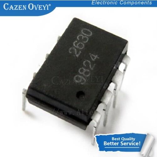 10pcs/lot HCPL-2630 HCPL2630 2630 A2630 DIP-8 SMD-8 new original In Stock