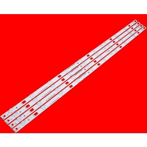 4 PCS original TCL L40F3700A LCD TV light bar 40HR331M10A0 V3 4C-LB4010-HQ2