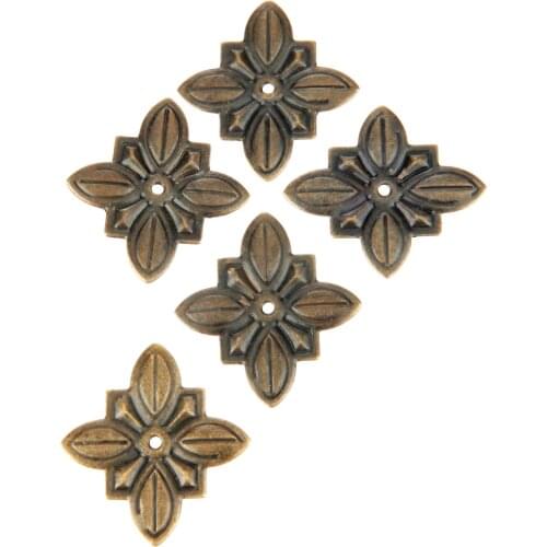 50pcs Antique bronze Furniture Upholstery Nail Jewelry Chest Wooden Box Gift Wine Case Sofa Decorative Tack 30*27mm