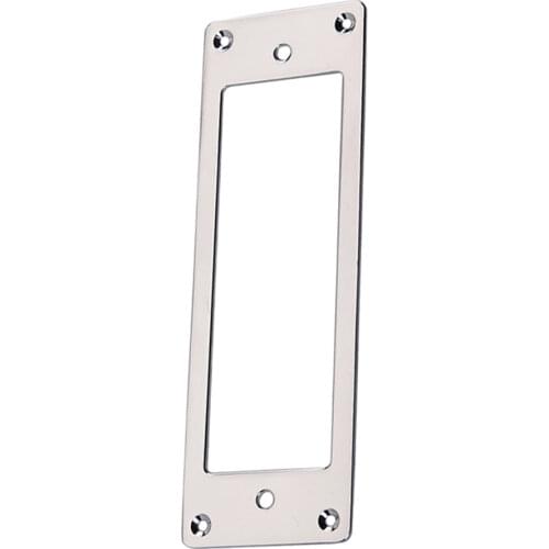 Bass Electric Guitar Flat Base Metal Pickup Humbucker Ring / Mounting Inside Frame Size:151*50.5*1.6mm