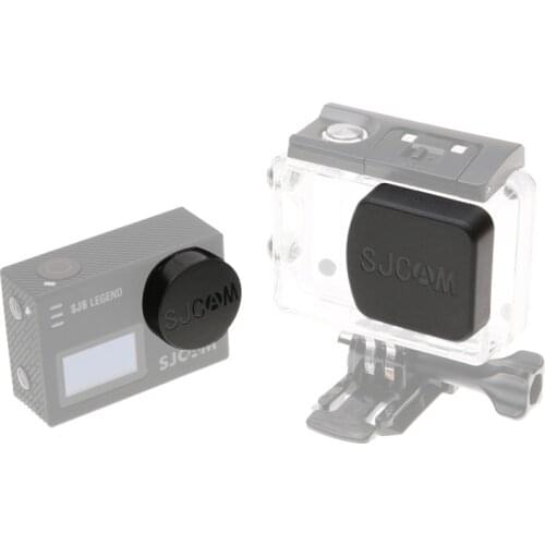 PULUZ For SJCAM SJ6 Housing Case Cap Protective Camera Lens Cap + Housing Case Lens Cover Set For SJCAM SJ6 Accessories