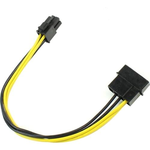 4Pin to CPU Power Supply D Type Extension Cord Cable Desktop 4 pin Connector Cable 20cm