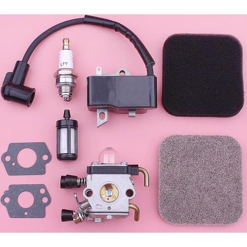 Carburetor Ignition Coil Kit For Stihl FS75 FS80 FS85 FC85 HT70 HS75 HL75 HT75 HS80 Chainsaw 4140 120 0619, 4137 120 0608