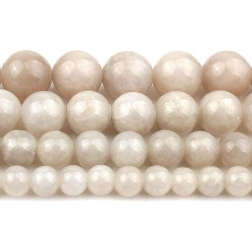 6/8/10/12mm Gray Jades Stone Beads Round Loose Beads For Accessories Jewellery Making DIY Bracelet 15''/Strand