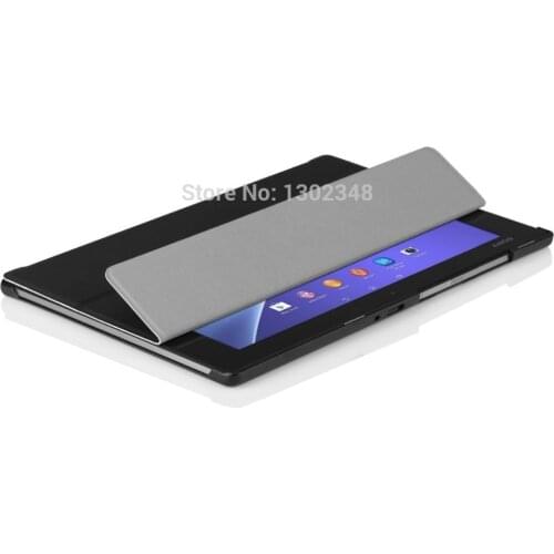 Lightweight Wake/Sleep Stand Case Slim Magnetic PU Leather Tablet Funda Cover For Sony Xperia Tablet Z2 SGP541/511/512CN 10.1"