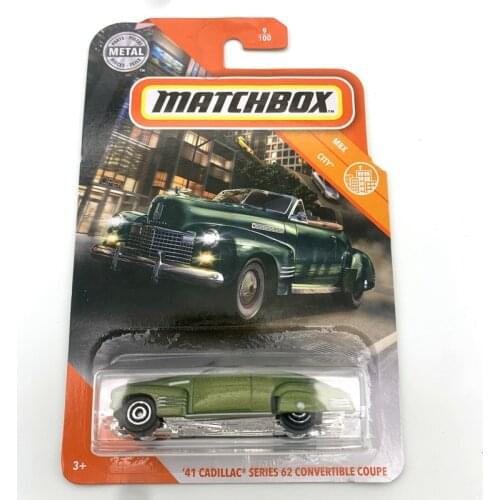 2020 Matchbox Cars 1:64 Car 41 CADILLAC SERIES 62 CONVERTIBLE Metal Diecast Alloy Model Car Toy Vehicles