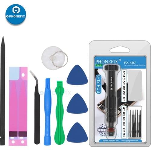 10 IN 1 Phone Screen Opening Tool Pry Screwdriver Kit Battery Change Electronics Tool Kit For iPhone iPad Tablet Watch Repair