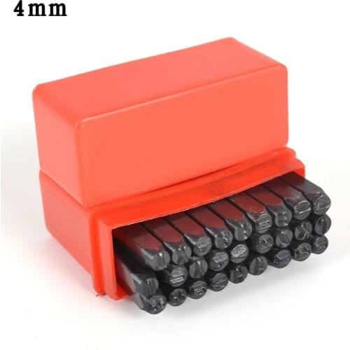 Alloy Steel Punch Stamp Set Metal Letters Alphabet Craft Tool Leather Marking