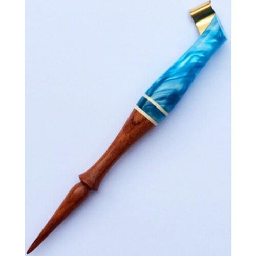 Deluxe Vintage English Calligraphy Copperplate Oblique Cut Dip Pen Holder Handmade Nib Holder Gift Dip Pen