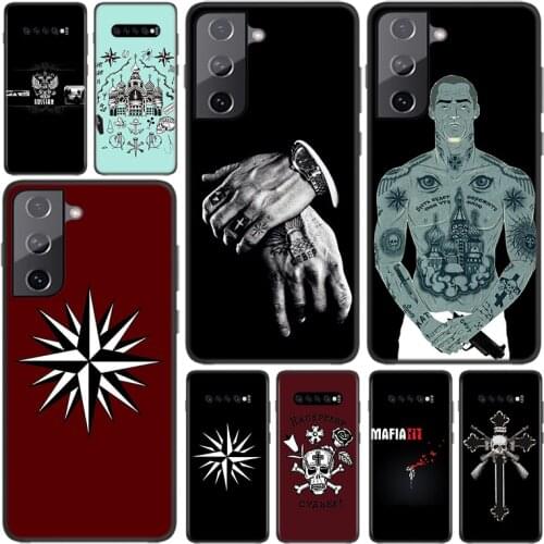Silicone Cover Russian Mafia For Samsung Galaxy S21 S20 FE Ultra S10 S10e Lite S9 S8 S7 S6 Edge Plus Phone Case