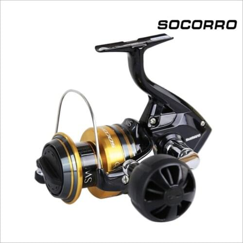 Shimano spinning wheel SOCORRO SW sea water fishing iron plate fishing wheel fishing wheel reel