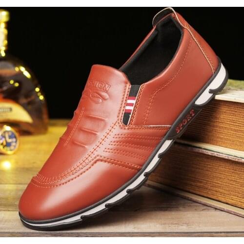 Patent Leather Men Casual Shoes Luxury Brand 2019 Mens Loafers Moccasins Breathable Slip on Black Driving Shoes Plus Size 39-44