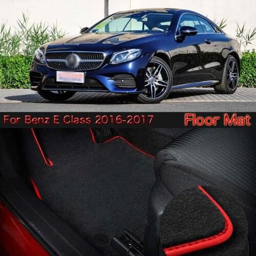 High Quality Soft Nylon Custom Made Non Slip Heavy Duty Floor Carpet Mat Rugs For Benz E Class 2016-2017