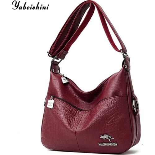 Women Bags Famous Brands Messenger Bag Designer Leather Handbags Sac A Main Vintage Ladies Shoulder Bag Hand Bags bolsa feminina