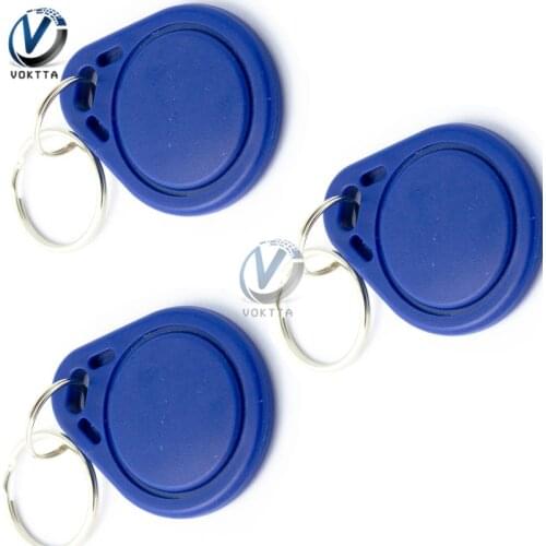 10PCS RFID Sensor Proximity IC Key Tags Keyfobs Token NFC TAG Keychain 13.56MHz for Access Control Attendance For Arduino