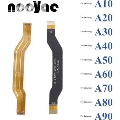 Main Motherboard Board LCD Display Connect Flex Cable Ribbon For Samsung Galaxy A10 A20 A30 A40 A50 A60 A70 A80 A90 5pcs/lot
