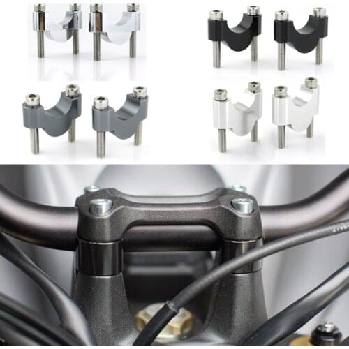 22mm 7/8" CNC Aluminum Fat Bar Handlebar Riser For Honda CBF1000 CBF500 CBF600 CBX650 CB1000R CB1000 CB1300 NC700S NC750S NC750