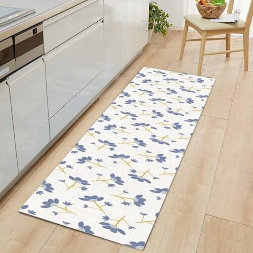 Bohemian Kitchen Floor Mat Carpets Boho Anti-Slip Home Carpet Rug Door Entrance Mats Rugs And Carpets For Home Living Room