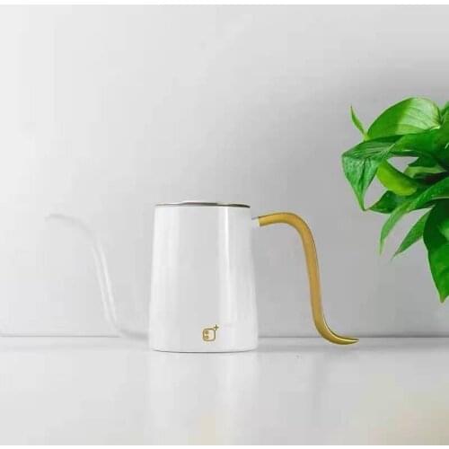 Brewista high quality 480ml Fine Mouth Pour Over 304 stainless steeTea Kettle handy Brew coffee pot with cover