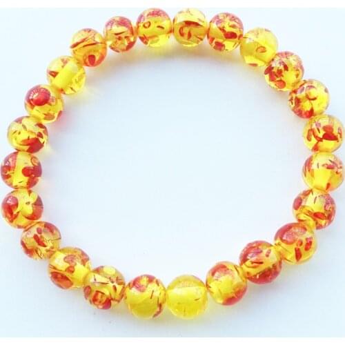 Natural Stone Buddha Bracelet Charm Women Imitation Ambers Lucky Agates Bead Bracelets&Bangles for Women Men Hand Jewelry Gift