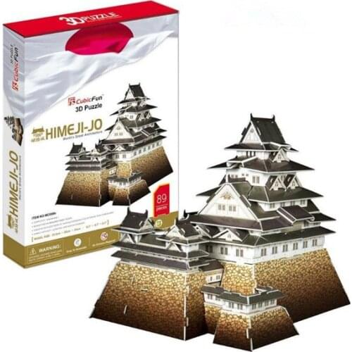 Japan Himeji Castle Himeji-jo Paper 3D Puzzle Model