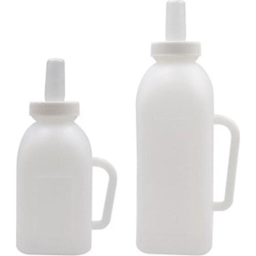 Farm Cattle Calf Milk Feeding Bottle Quality Plastic Livestock Animals Calf Sheep Pet MIlk Drinker Nipple Feeding Device