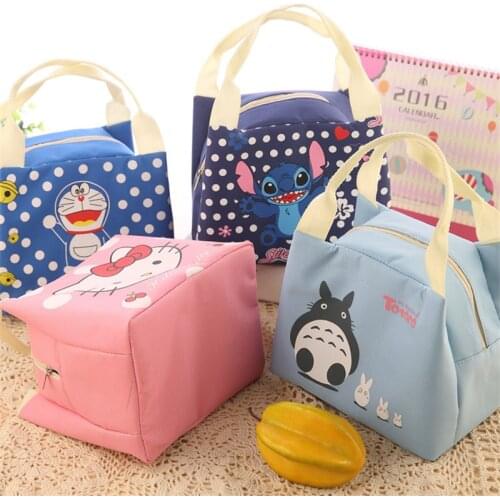 DL JW24 Korean Edition lovable pouch package cartoon pouch bag luncheon lunch box Exquisite office supplies small gift