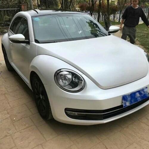 2pcs 50cm*150cm Ceramic White Car Body Film Electro-optic Matte Auto Vinyl Wrap exterio Stickers for Car Bike Motorcycle