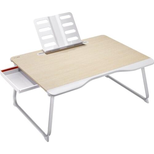 M8 Bed Table Laptop Table Student Desk Bedroom Dormitory Bed Simple Folding Lazy Table Children Learning Bay Window Desk
