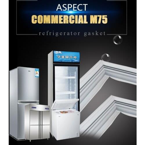 Fridge door magnetic plastic gasket seal strip