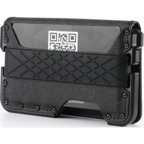 New RFID Metal Cardholder Wallet Microfiber Leather Slim Men Business Badge Purse Credit Card Holder Aluminum ID Bank Card Case