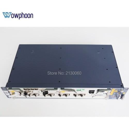 100% New 10G ZTE OLT ZXA10 C320 Optical Line Terminal, C320 Chassis +1*SMXA3 +1*PRAM +1*GTGO 8 Port C+, AC DC Power Supply