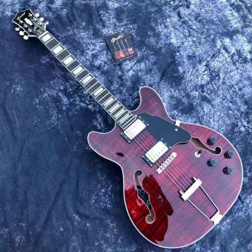 OEM Genuine Red And Green 6Sstring Perfect Electric Guitar Free Delivery