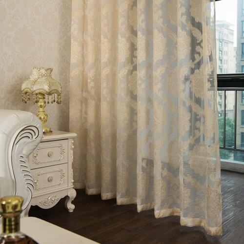 Sheer Window Curtains Yellow Translucidus Kitchen Window Curtains Grommet Top Modern Living Room Tulle Ready Made Products
