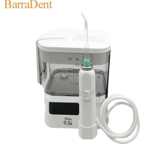 LED Display Home Use Countertop Dental Care Oral Irrigator Portable With 3 Modes 600ml Cordless Rechargeable 10 Adjustment