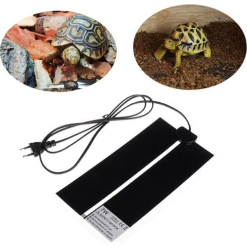 Pet Heat Mat Reptile Brooder Incubator Heat Mat Pet Heating Pad Brew Reptiles & Amphibians Supplies EU Plug 5/7/14/20/28W