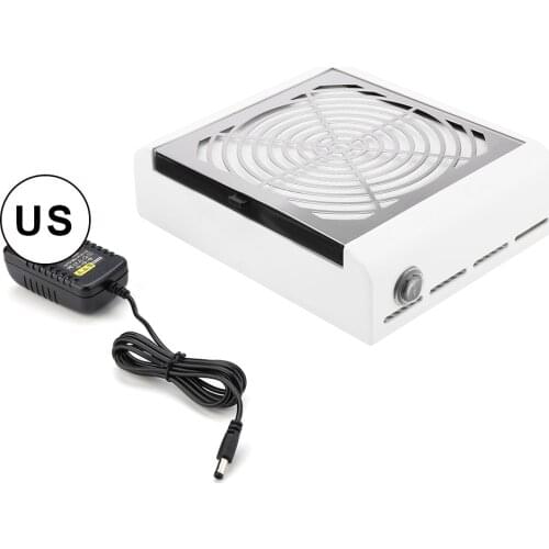 40W Nail Suction Circle Nail Dust Suction Fan Dust Collector Fan Vacuum Strong Power Cleaner Manicure Machine Tools