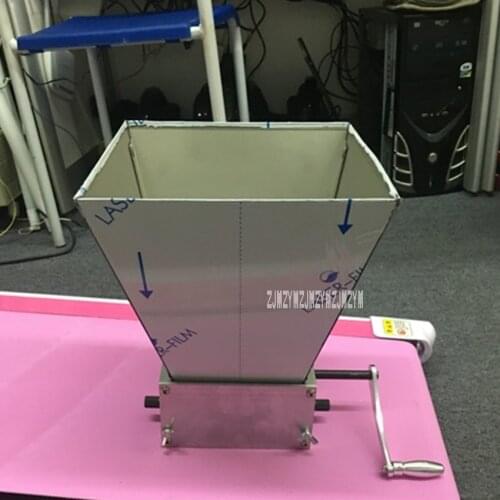 Hand-cranked 3-Roller Grain Crusher High-quality 304 Stainless Steel Hand Grain Grinder Household Grains Mill Grinding Machine