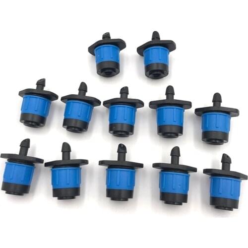 50pcs Adjustable Micro Nozzle Sprayers For Agricultural Garden Irrigation Drip System
