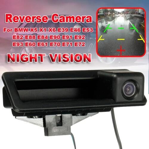 Car Rear View Camera Reverse Parking HD CCD 120° For BMW X5 X1 X6 E39 E46 E53 E82 E88 E84 E90 E91 E92 E93 E60 E61 E70 E71 E72