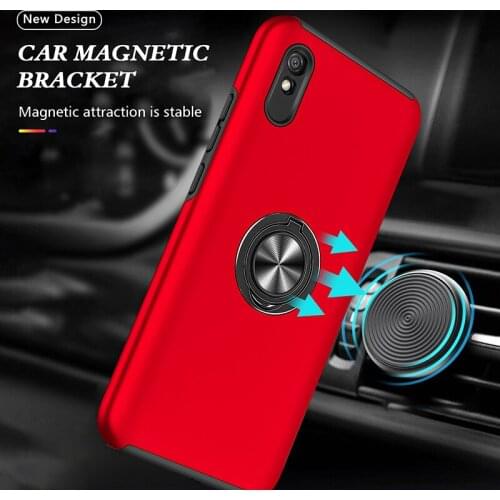 Car Magnetic Holder Case For Huawei Y9A Y8P Y7A Y9 2019 Cover Huawei P30 Lite P Smart 2021 Honor 20S Shockproof Stand Cases Capa