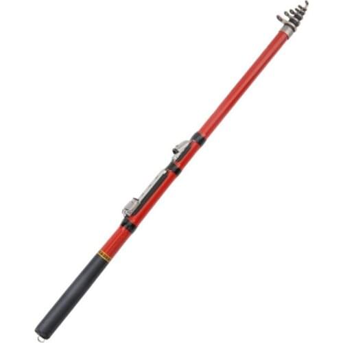 Balight 2.1M -3.6M Fishing Rod Portable Hard FRP Carbon Fiber Telescopic Fishing Rod Fishing Pole Newest