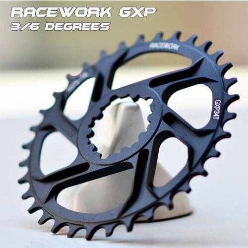 Free delivery, racework fahrad kettenblatt 32 34 36 38t engen Breite fahrad kettenblatt fur GXP xxx81 XO CNC al7075 kurbelfahrad